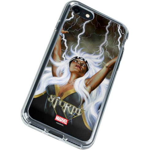 Marvel X-Men Storm by Joe Jusko iPhone SE (2nd & 3rd Gen) Clear Case