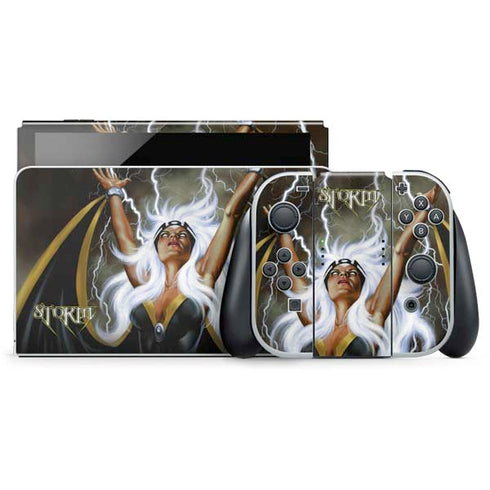 Marvel X-Men Storm by Joe Jusko Nintendo Switch OLED (2021) Skin