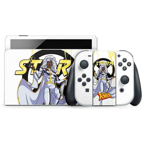 Marvel X-Men Storm Nintendo Switch OLED (2021) Skin