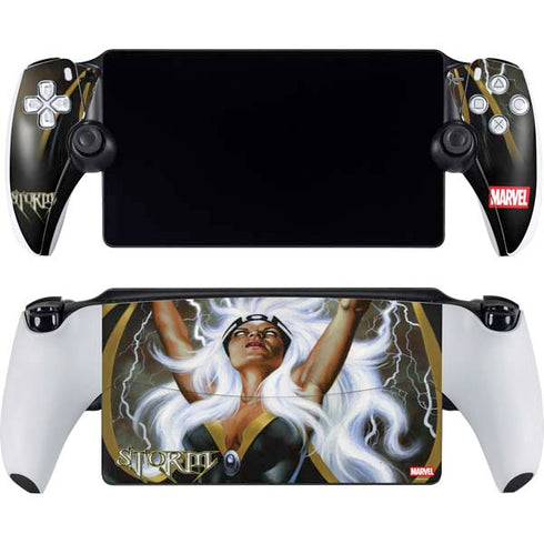 Marvel X-Men Storm by Joe Jusko PlayStation Portal Remote Player Skin