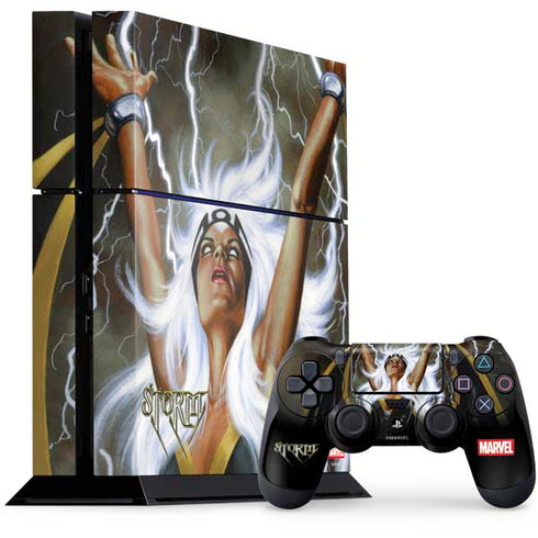 Marvel X-Men Storm by Joe Jusko PS4 Console and Controller Bundle Skin