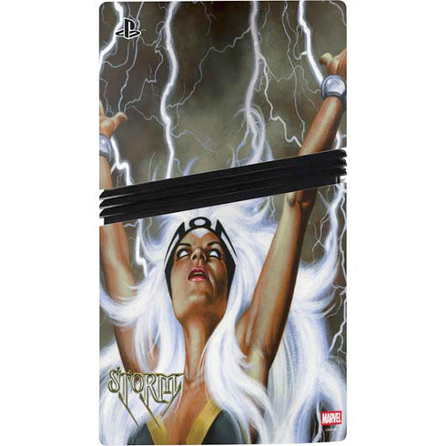 Marvel X-Men Storm by Joe Jusko PS5 Pro Disk Bundle Skin