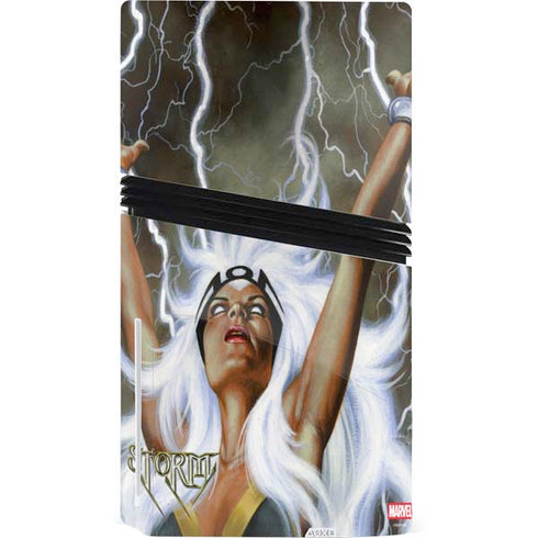 Marvel X-Men Storm by Joe Jusko PS5 Pro Disk Console Skin