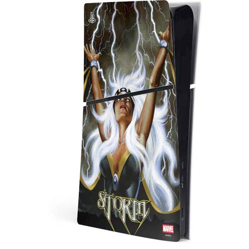 Marvel X-Men Storm by Joe Jusko PS5 Slim Digital Edition Console Skin