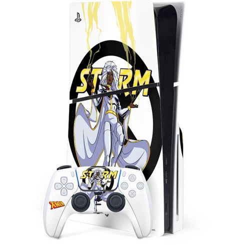Marvel X-Men Storm PS5 Slim Disk Bundle Skin