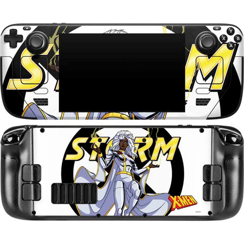 Marvel X-Men Storm Steam Deck Handheld Gaming Computer Skin