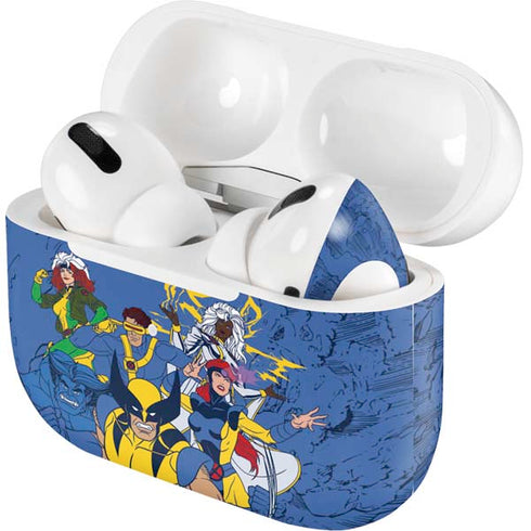 Marvel X-Men Team AirPods Skins