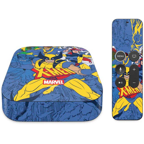 Marvel X-Men Team Apple TV Skin