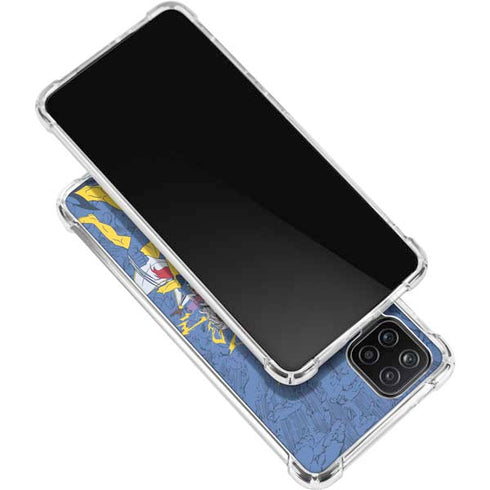 Marvel X-Men Team Galaxy A12 Clear Case
