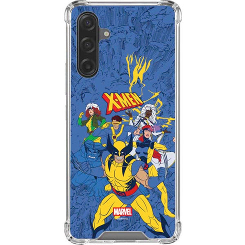 Marvel X-Men Team Galaxy A17 Clear Case