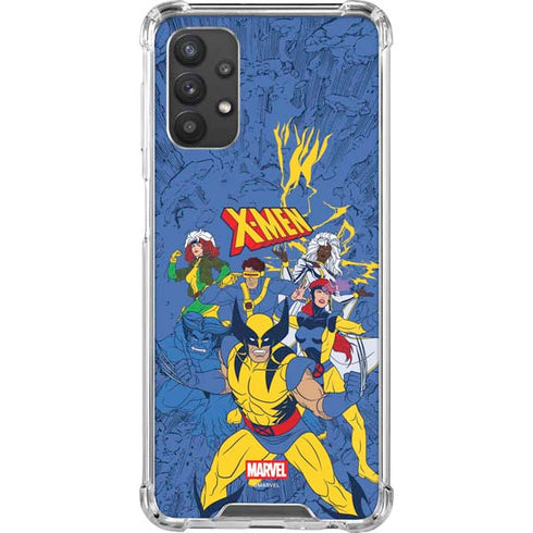 Marvel X-Men Team Galaxy A32 5G Clear Case