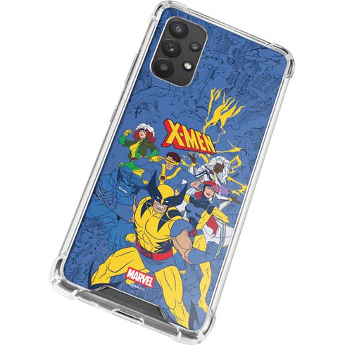Marvel X-Men Team Galaxy A32 5G Clear Case