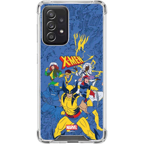 Marvel X-Men Team Galaxy A52 5G Clear Case
