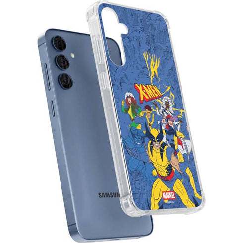 Marvel X-Men Team Galaxy A55 5G Clear Case