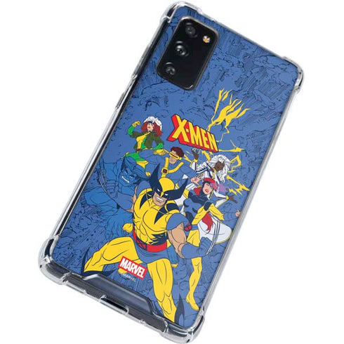 Marvel X-Men Team Galaxy S20 FE Clear Case