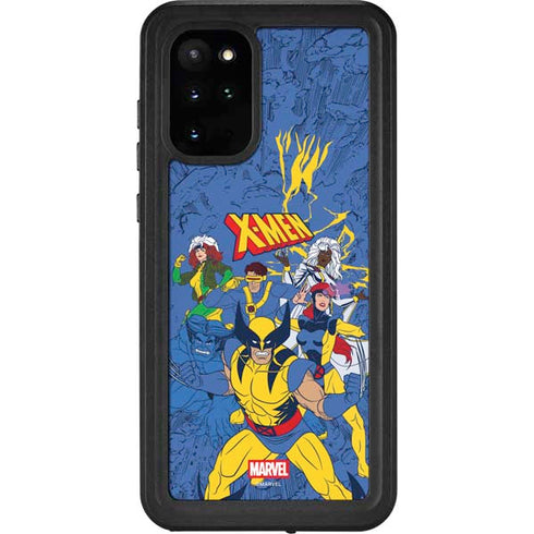 Marvel X-Men Team Galaxy S20 Plus Waterproof Case