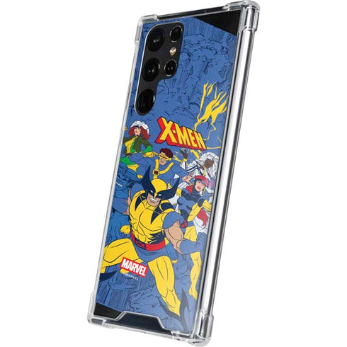 Marvel X-Men Team Galaxy S22 Ultra Clear Case