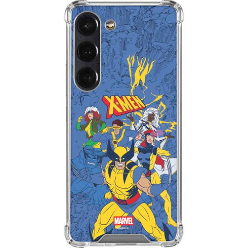Marvel X-Men Team Galaxy S23 Clear Case