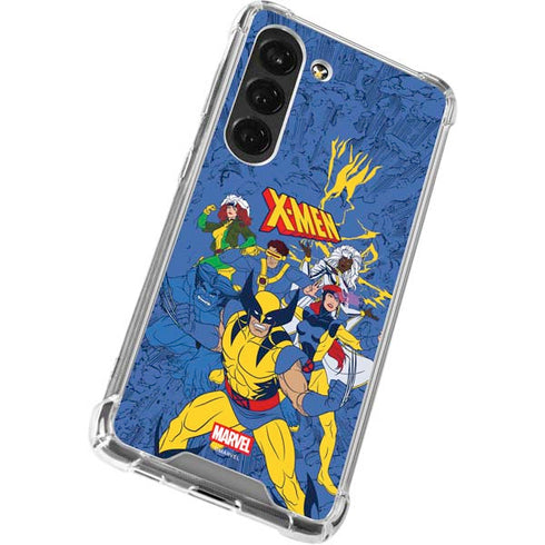 Marvel X-Men Team Galaxy S23 Clear Case