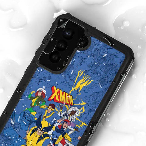 Marvel X-Men Team Galaxy S23 Plus Waterproof Case