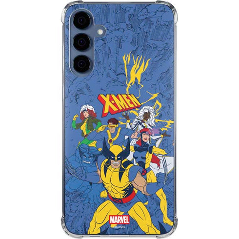 Marvel X-Men Team Galaxy S24 Clear Case