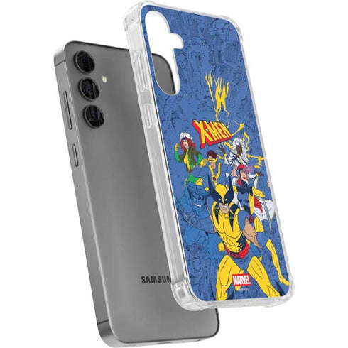 Marvel X-Men Team Galaxy S24 Plus Clear Case