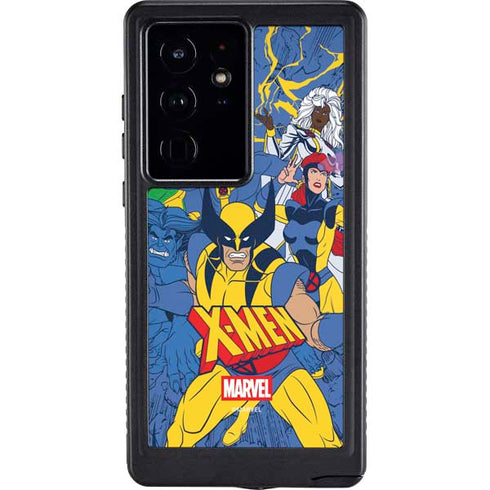 Marvel X-Men Team Galaxy S24 Ultra Waterproof Case