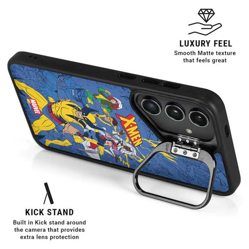 Marvel X-Men Team Galaxy S25 Kickstand Case