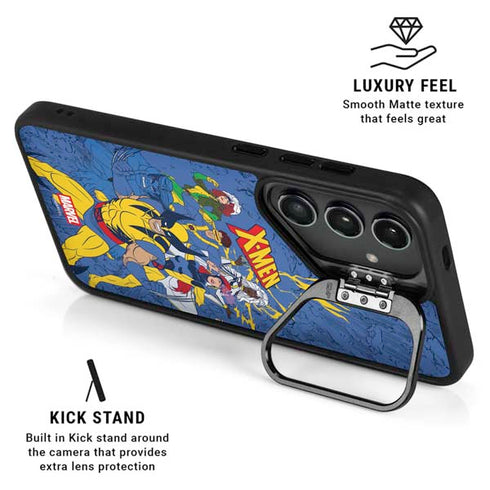 Marvel X-Men Team Galaxy S25 Ultra Kickstand Case