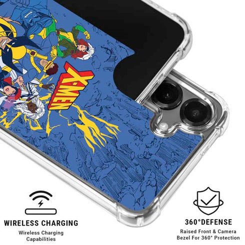 Marvel X-Men Team Galaxy S26 Plus Clear Case