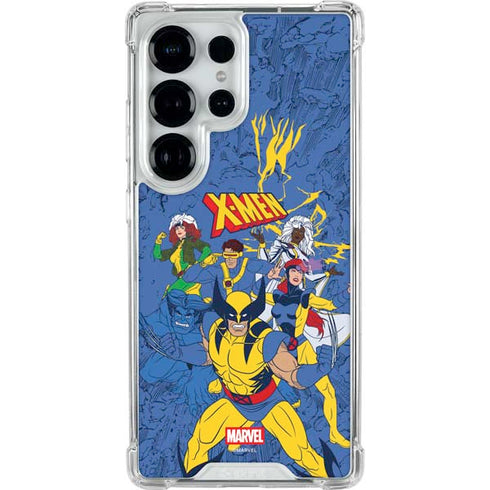 Marvel X-Men Team Galaxy S26 Ultra Clear Case