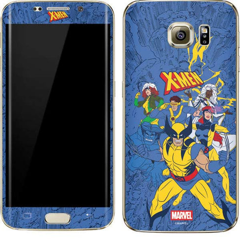 Marvel X-Men Team Galaxy S7 Edge Skin