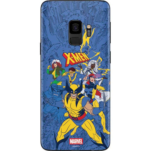 Marvel X-Men Team Galaxy S9 Skin