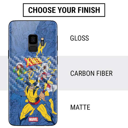 Marvel X-Men Team Galaxy S9 Skin