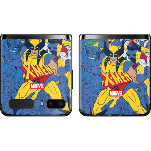 Marvel X-Men Team Galaxy Z Flip Skin