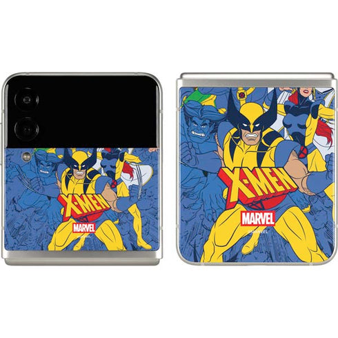 Marvel X-Men Team Galaxy Z Flip3 5G Skin