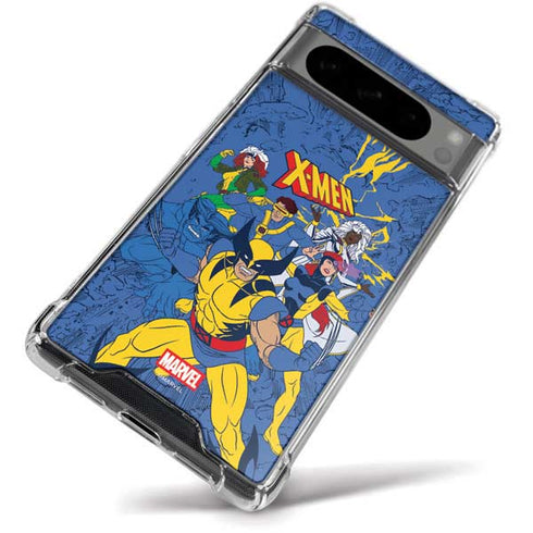 Marvel X-Men Team Google Pixel 8 Pro Clear Case