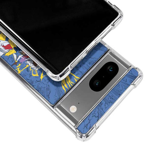 Marvel X-Men Team Google Pixel 8a Clear Case