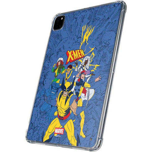 Marvel X-Men Team iPad Pro 11in (2024) Clear Case