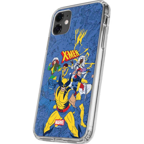 Marvel X-Men Team iPhone 11 Clear Case