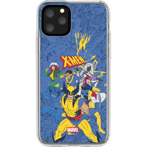 Marvel X-Men Team iPhone 11 Pro Clear Case