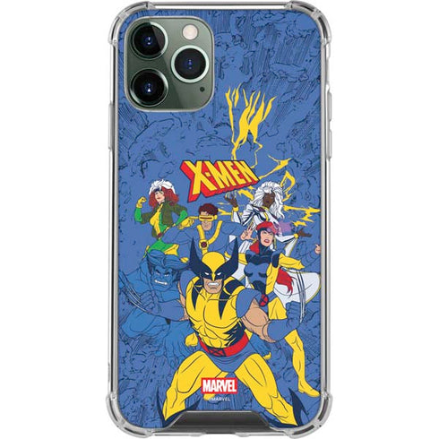 Marvel X-Men Team iPhone 11 Pro Max Clear Case