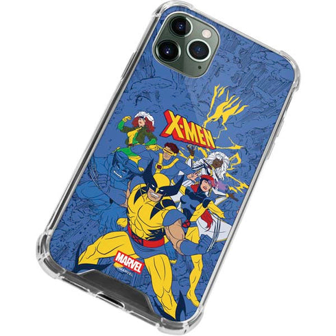 Marvel X-Men Team iPhone 11 Pro Max Clear Case