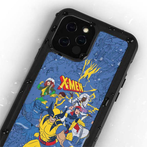 Marvel X-Men Team iPhone 12 Pro Waterproof Case