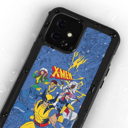 Marvel X-Men Team iPhone 12 Waterproof Case