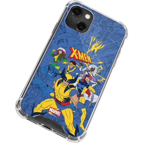 Marvel X-Men Team iPhone 13 Mini Clear Case