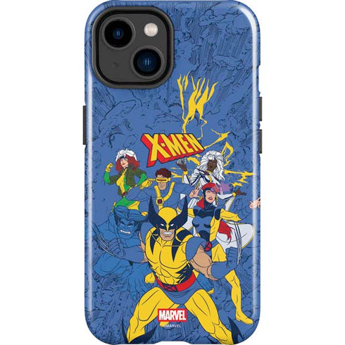 Marvel X-Men Team iPhone 14 Plus Impact Case