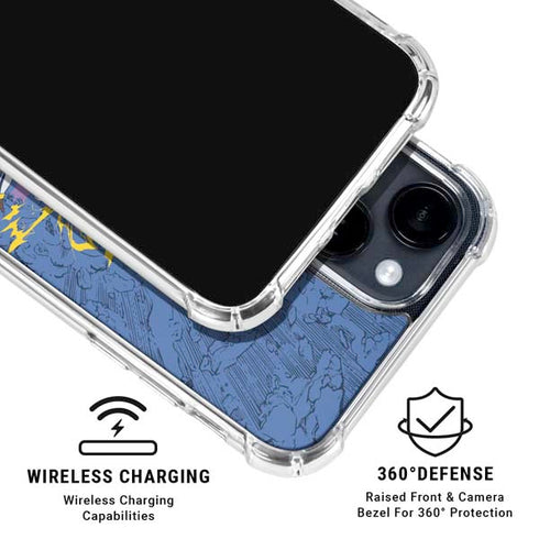 Marvel X-Men Team iPhone 15 Clear Case