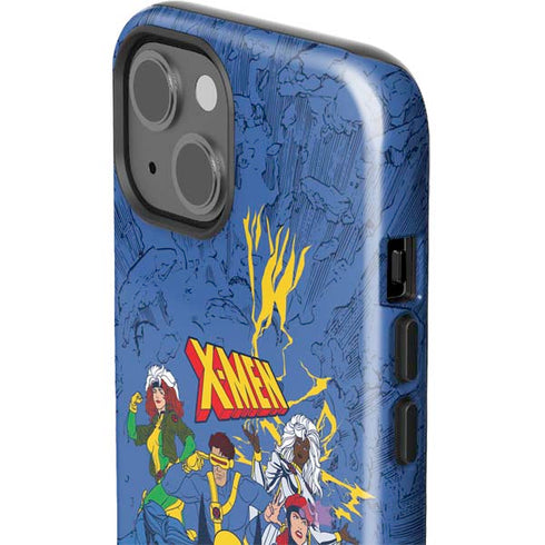 Marvel X-Men Team iPhone 15 Plus Impact Case