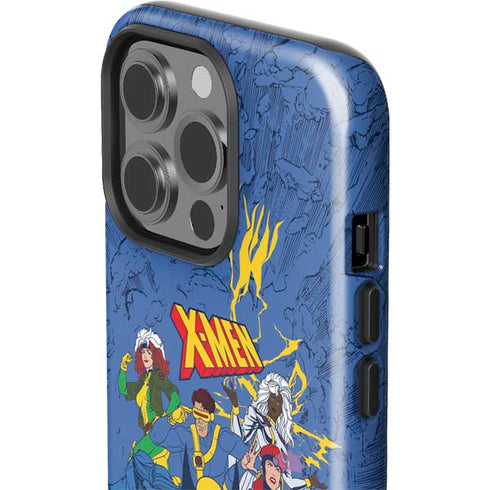 Marvel X-Men Team iPhone 15 Pro Impact Case